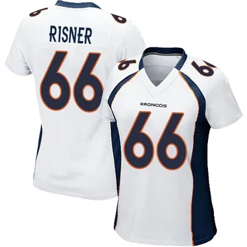 Denver Broncos Nike Home Game Jersey - Orange - Dalton Risner - Mens