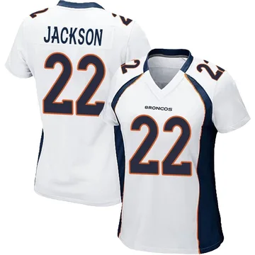 Men's Nike Kareem Jackson Orange Denver Broncos Game Jersey