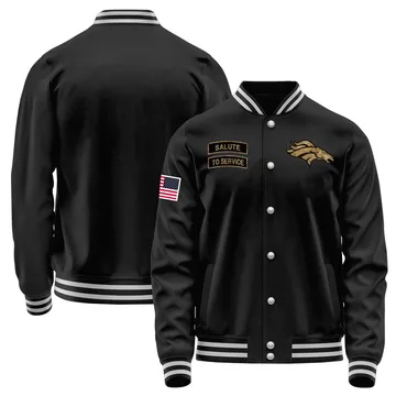 Youth Denver Broncos Black Salute to Service Sideline Performance Jacket