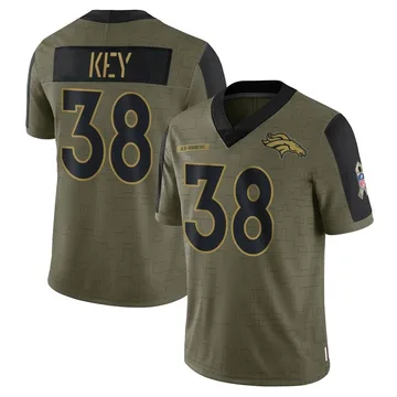 Tyreik McAllister Youth Denver Broncos Nike 2022 Salute To Service Jersey -  Limited Olive