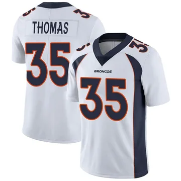 Dymonte Thomas Youth Denver Broncos Nike Vapor F.U.S.E. Jersey - Limited  Orange