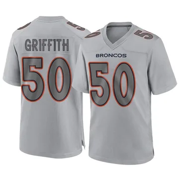 Nike Broncos 2 Patrick Surtain II Gray Inverted Legend Limited Men Jersey