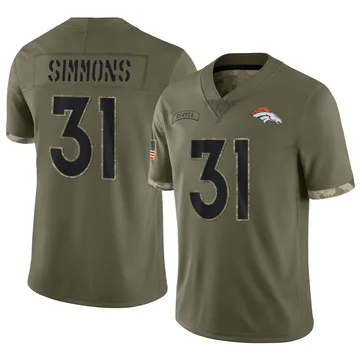 Justin Simmons Denver Broncos Legend Jersey - Orange - Bluefink