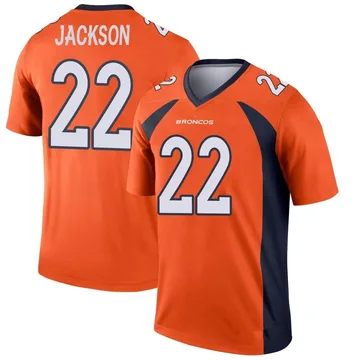 Kareem Jackson Men's Nike Navy Denver Broncos Alternate Custom Game Jersey Size: Extra Large